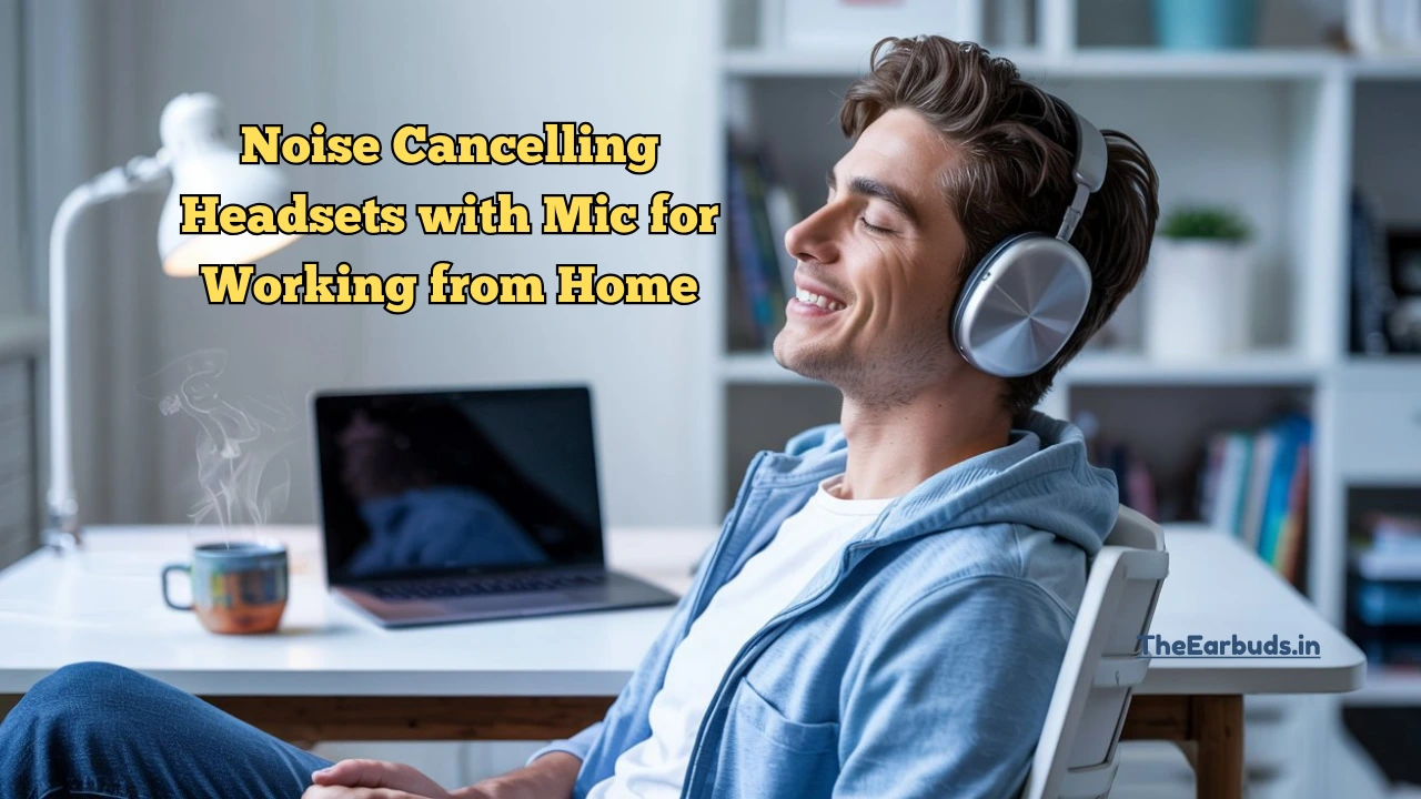 Noise Cancelling Headsets with Mic for Working from Home